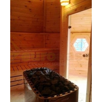 Sauna Cabin 16.5 con barbacoa