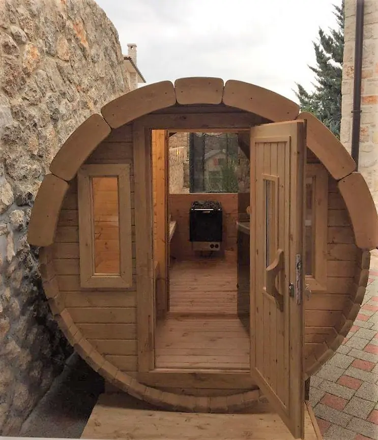 Sauna Barril 3.5 m ø 2.27 m