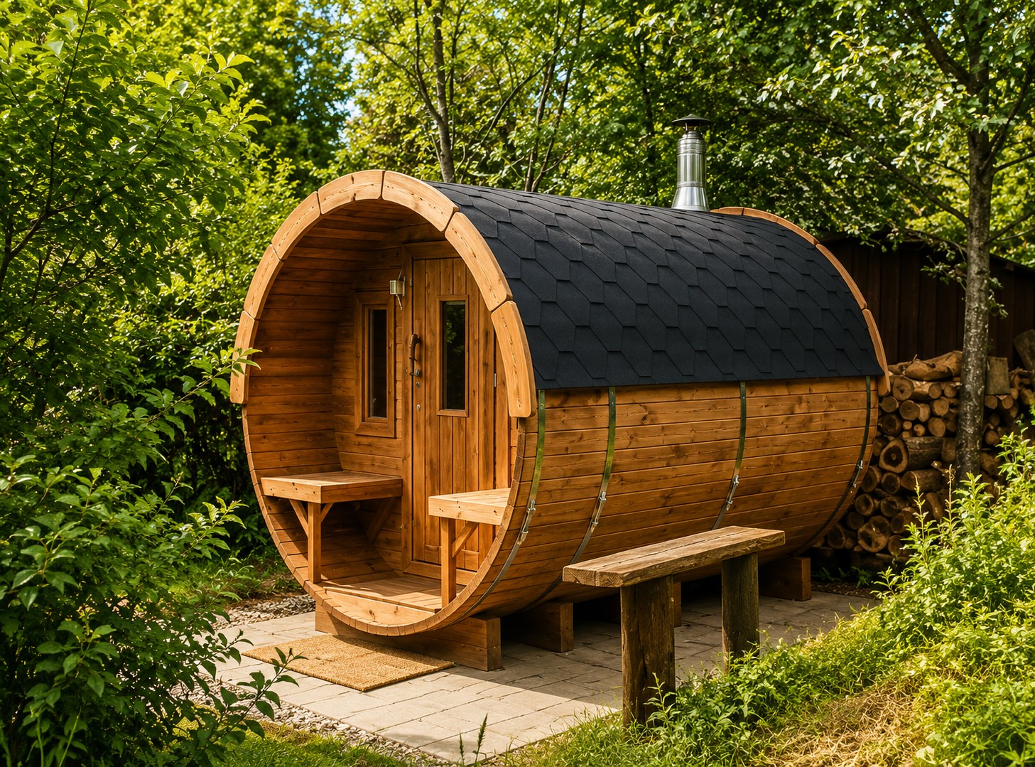 Sauna Barril 3.5 ø 1.97 m