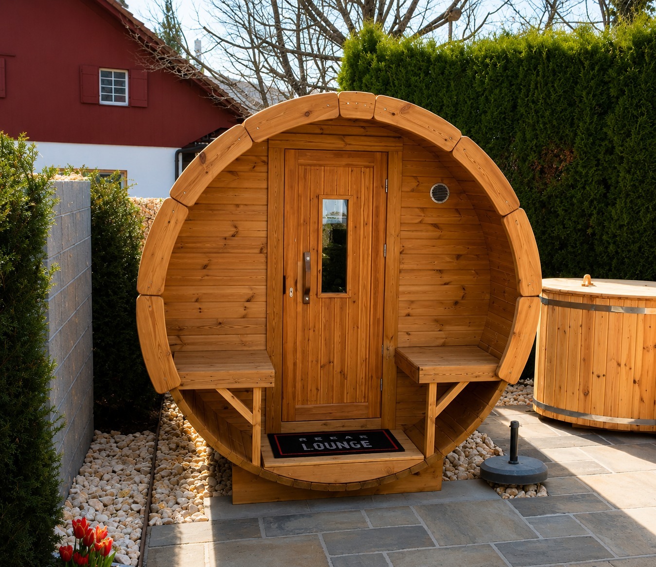 Sauna Barril 3.0 m ø 1.97 m