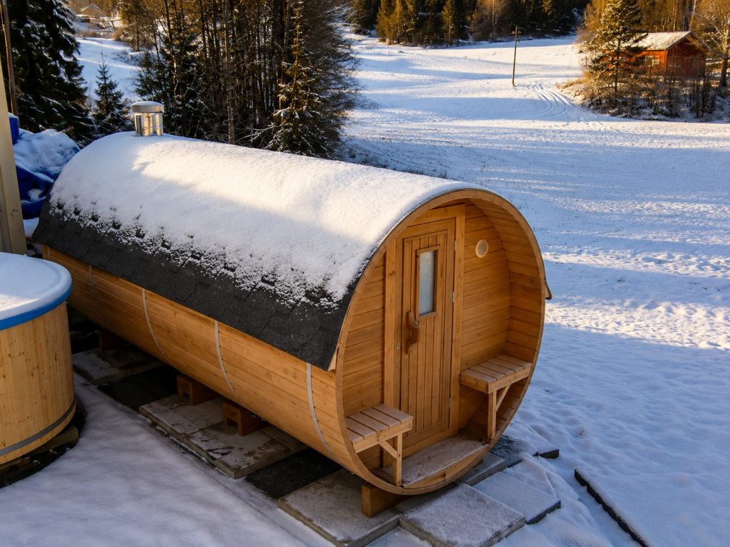 Sauna Barril 4.5 m ø 1.97 m