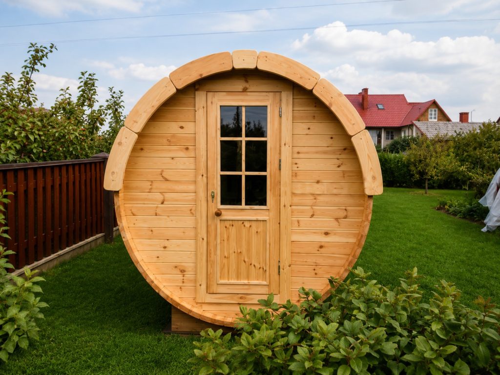 Sauna Barril 4.8 m ø 1.97 m