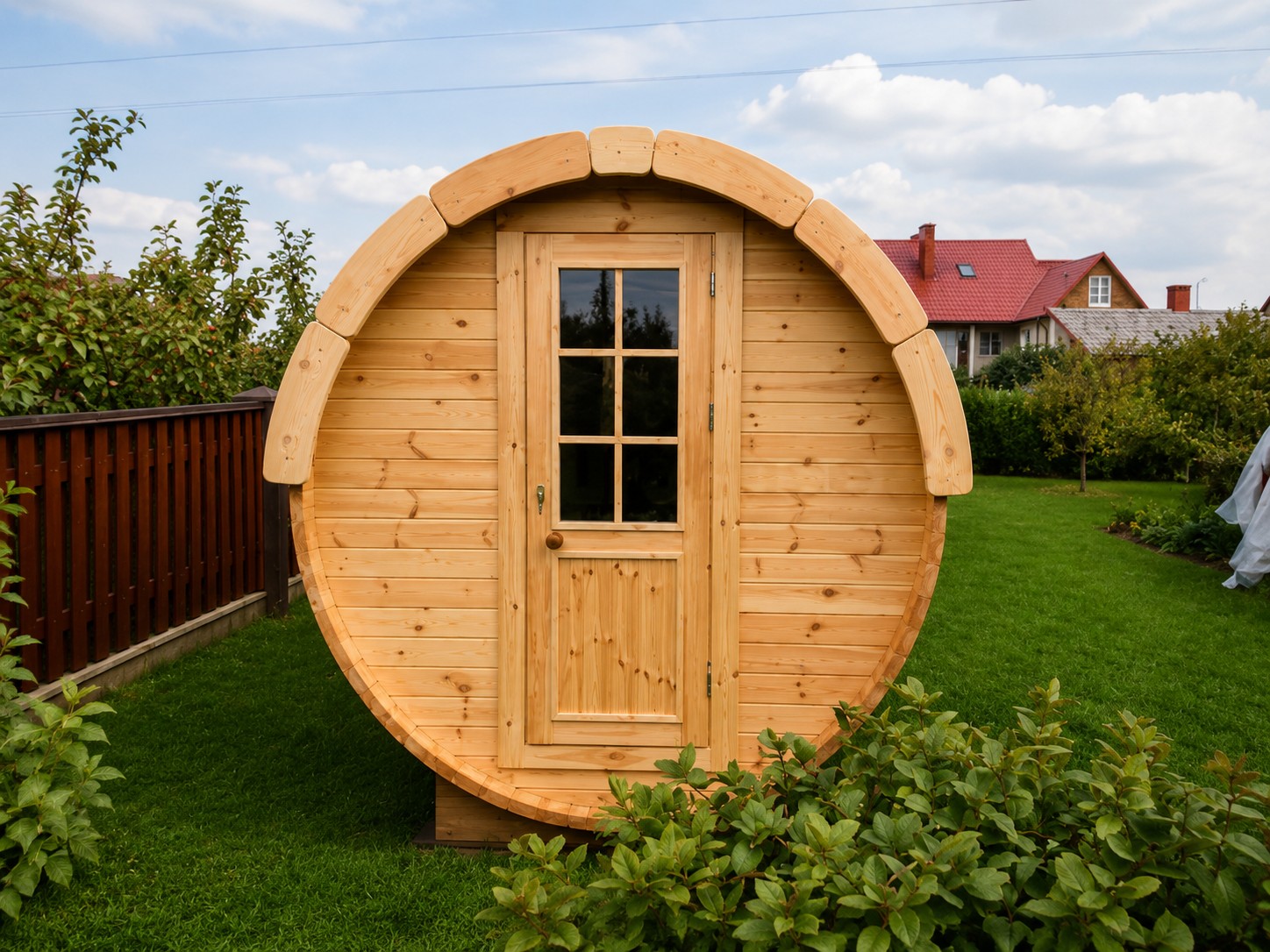 Sauna Barril 4.8 m ø 1.97 m