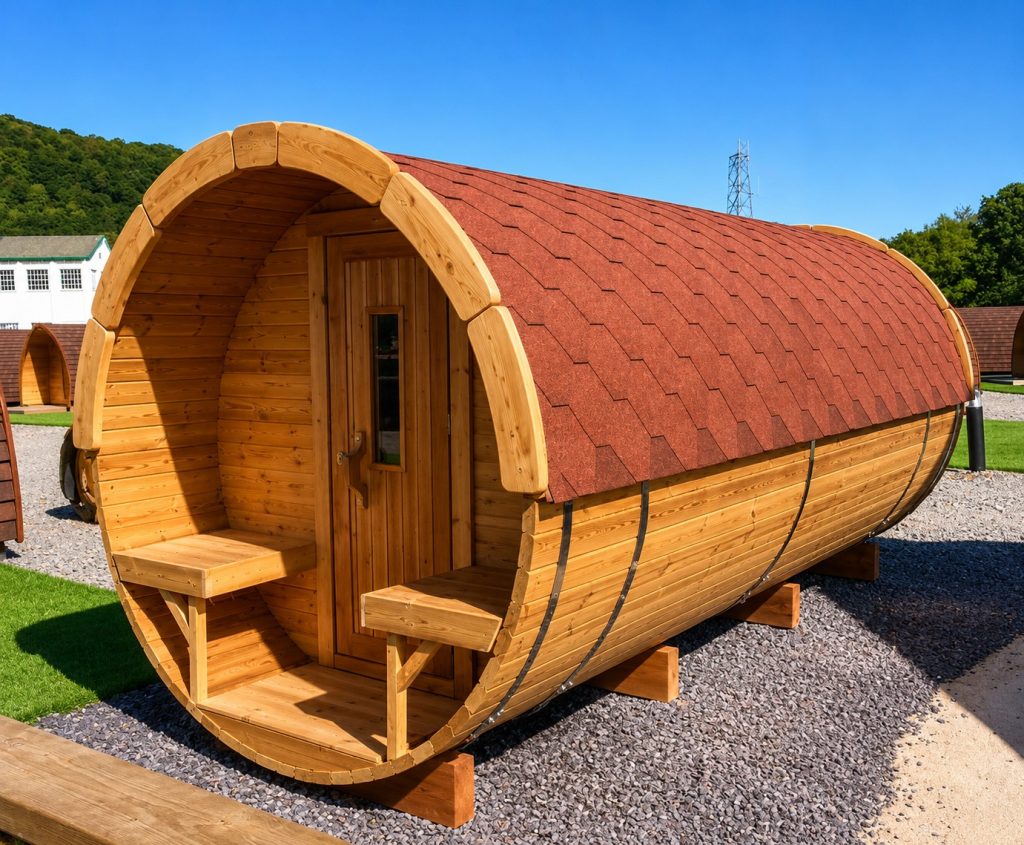 Sauna Barril 4.8 m ø 2.27 m